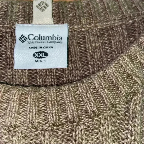 Columbia Men’s Knit XXL Crewneck Sweater - Picture 3 of 4